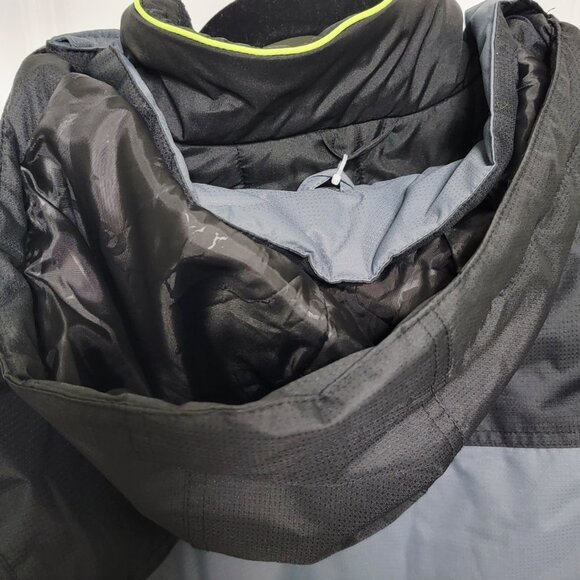 Gerry Boys Size Large 14/16 Winter Snow 2 in 1 Coat Jacket Gray Black EUC - Picture 12 of 14
